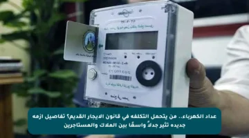 عداد الكهرباء.. من يتحمل التكلفة في قانون الإيجار القديم؟ تفاصيل أزمة جديدة تثير جدلاً واسعًا بين الملاك والمستأجرين